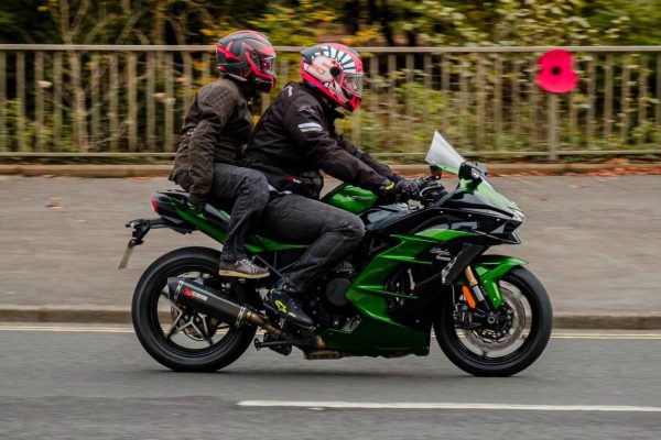 riding with a pillion